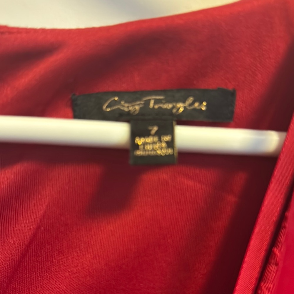 City Triangles Red Dress